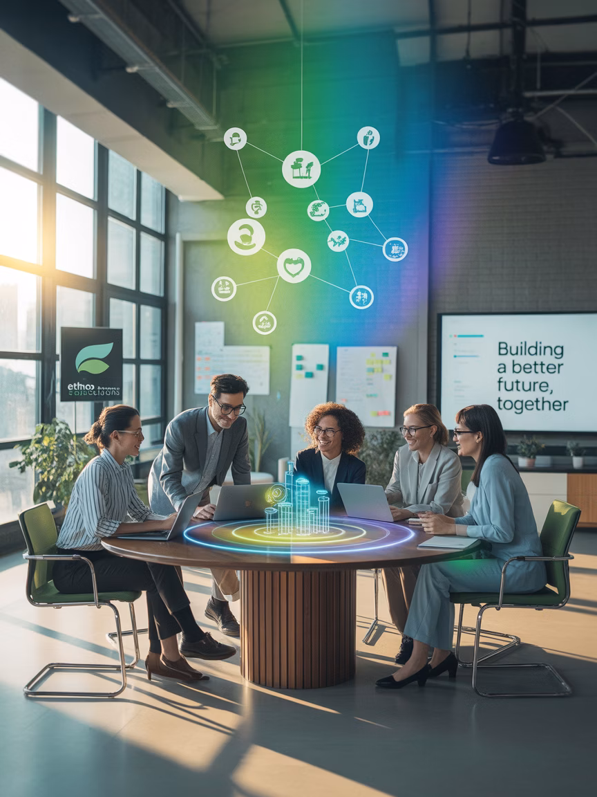 Business meeting - collaborative payment solutions